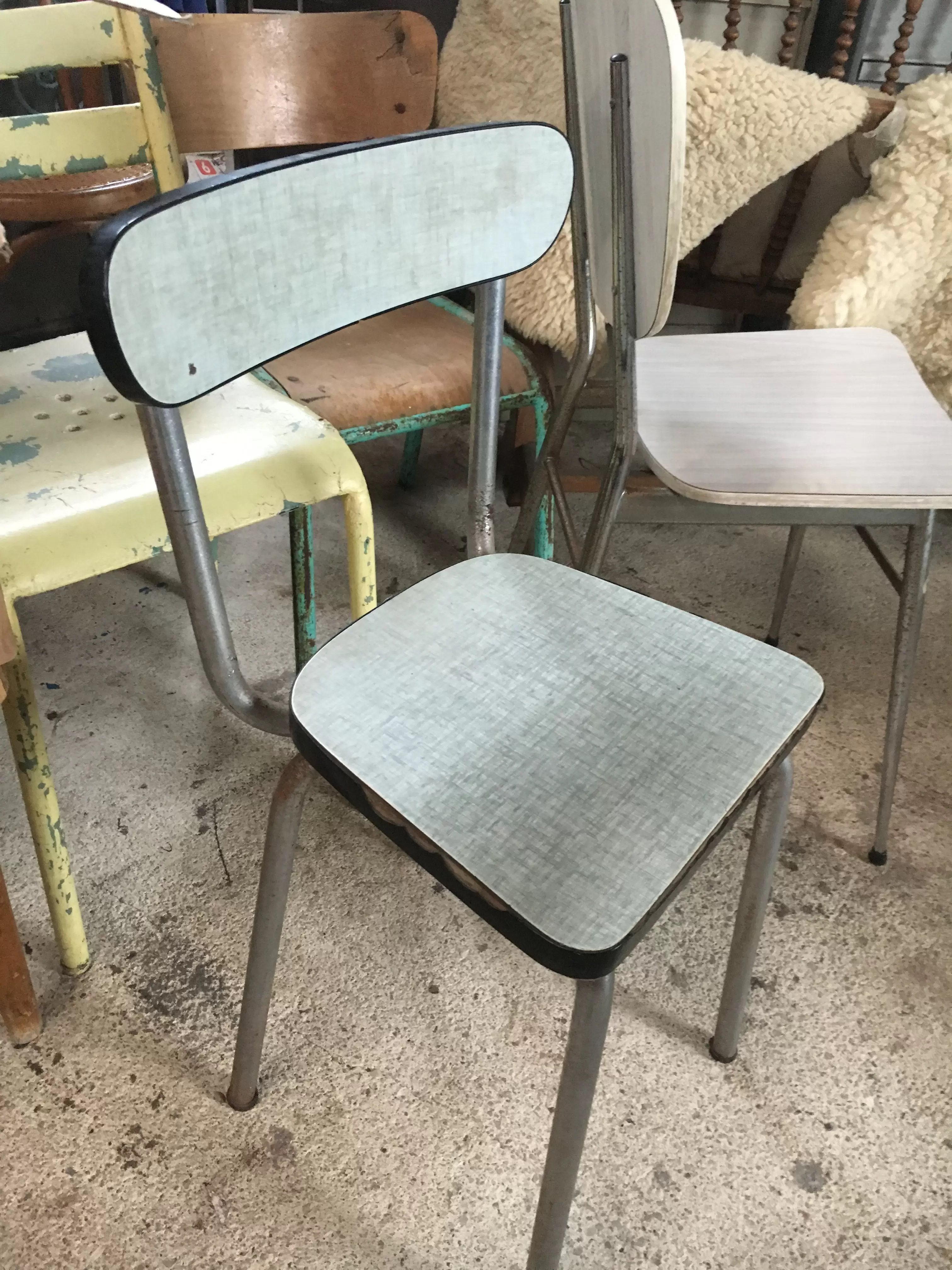 Belle Chaise Formica Brikbroc Brocante En Ligne