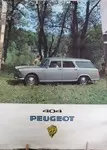 Affiche Peugeot 404