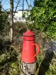 Ancienne cafetière émaillée