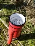 Ancienne cafetière émaillée