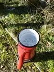 Ancienne cafetière émaillée