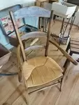 Fauteuil paillé