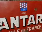 Grande plaque émaillée ANTAR 1925