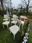 Lot de six chaises bistro