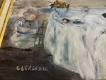 Peinture à l'huile sur toile