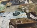 Peinture à l'huile sur toile