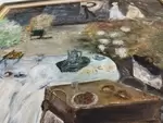 Peinture à l'huile sur toile