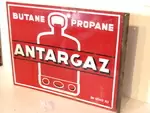 Plaque publicitaire Antargaz