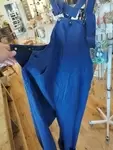 Salopette bleu de travail vintage taille XL