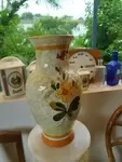 Vase vintage décor floral