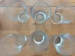 Verres anciens ciselés