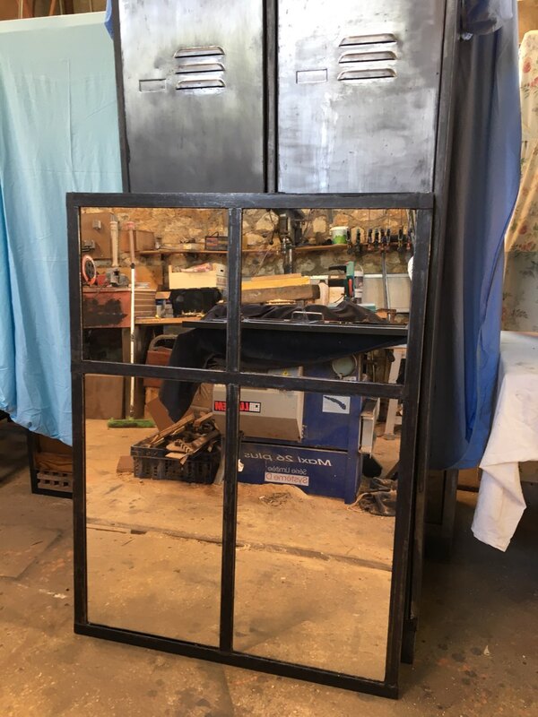 Miroir verrière atelier